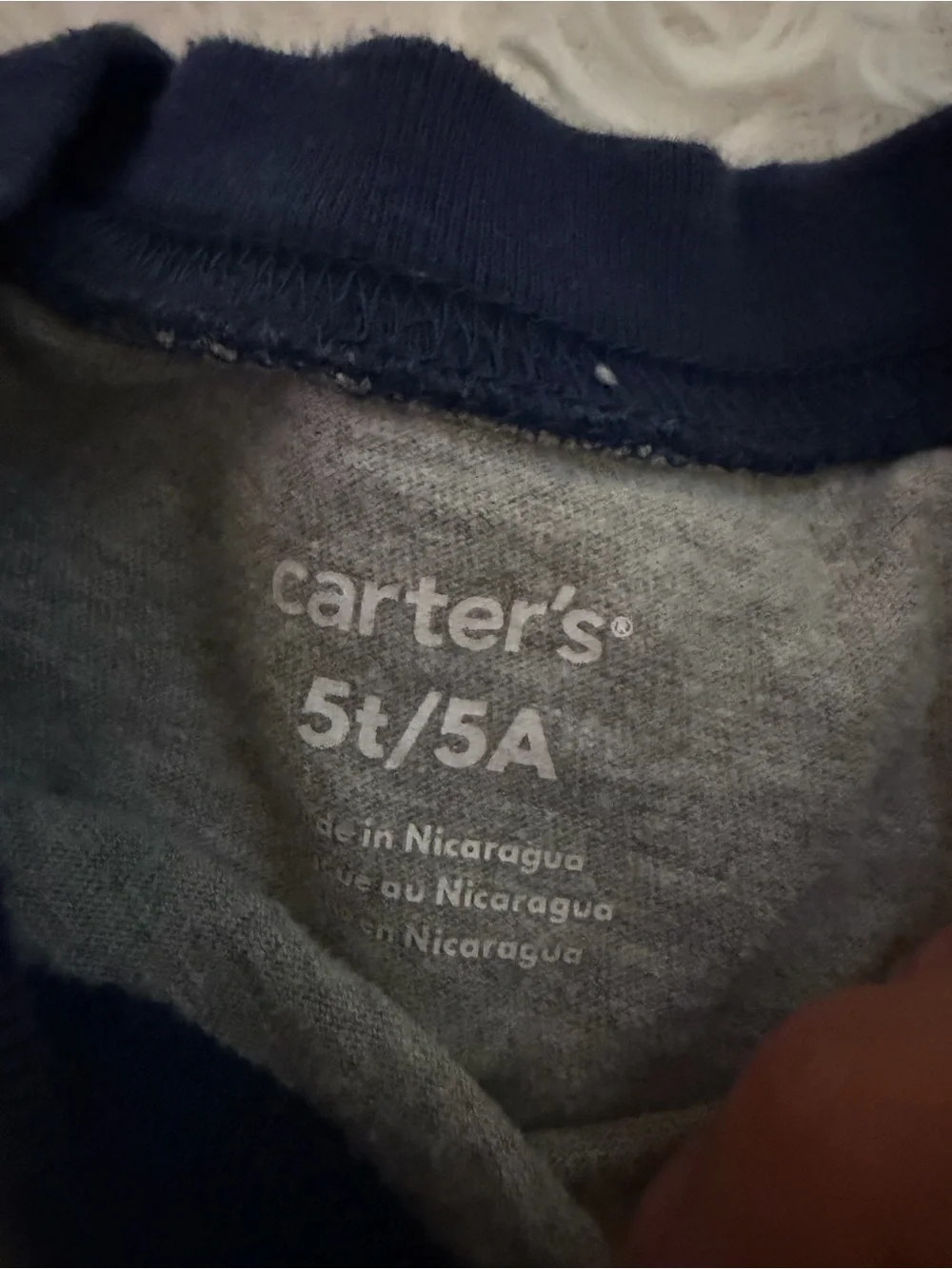 Boys 5T Long Sleeve Raglan Shirt Bundle Carter's Neutral 2 Pack